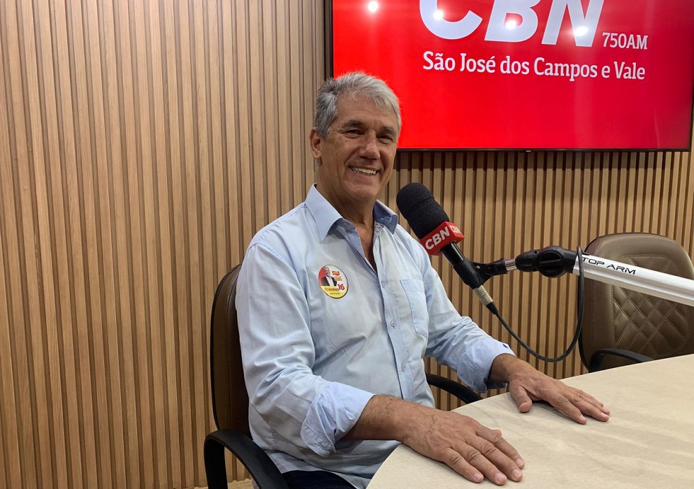 Eleições 2024: Toninho Ferreira defende creches integrais e urbanização do Banhado em sabatina na CBN Vale