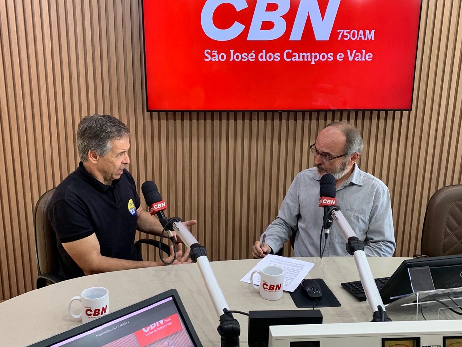 CBN Vale inicia sabatina com candidatos à Prefeitura de Caçapava; conheça as propostas de Paulo Eugênio (MDB)