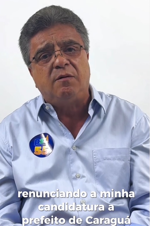 Ao renunciar à candidatura a prefeito de Caraguá, Antonio Carlos (PSD) aponta injustiça em decisão judicial