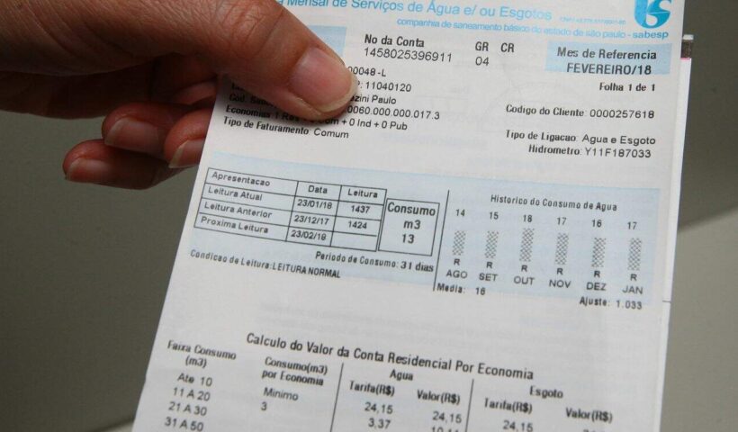 feirão "Acertando Suas Contas com a Sabesp" vai até segunda-feira (30)