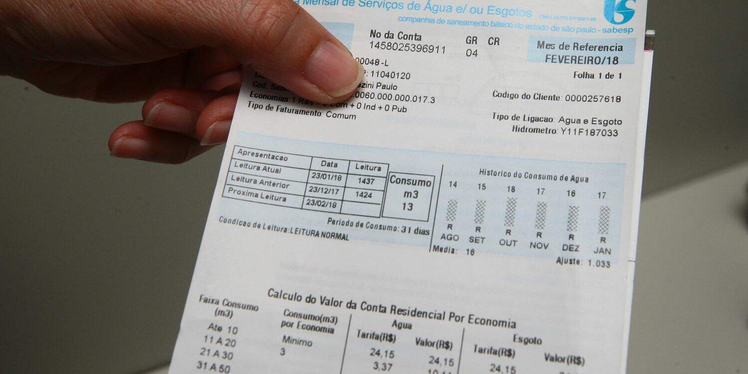 feirão "Acertando Suas Contas com a Sabesp" vai até segunda-feira (30)