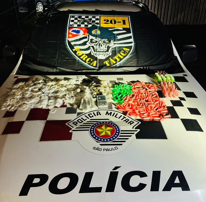 Taxista que transportava drogas é detido pela PM de Caraguatatuba