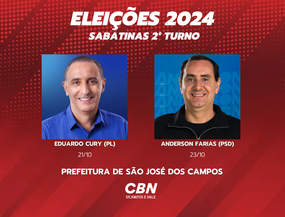 CBN Vale realiza últimas sabatinas com candidatos à prefeitura de São José dos Campos