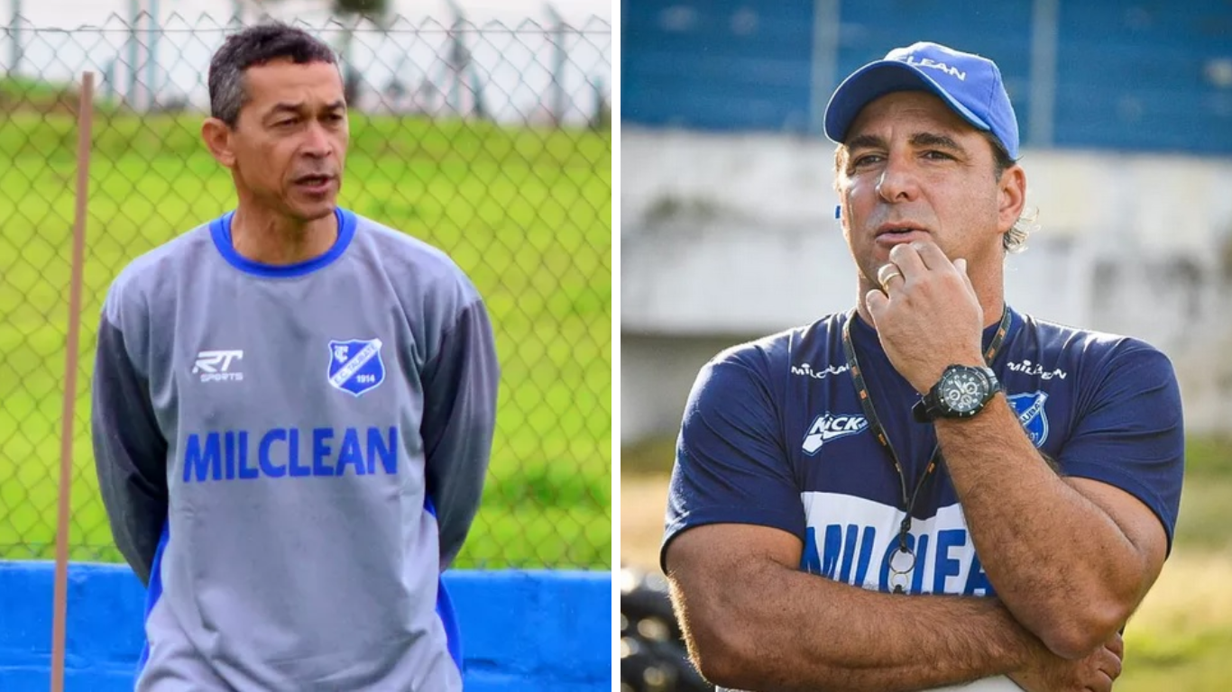 Marcelo Martelotte e Alberto Félix são os treinadores cotados para assumir o EC Taubaté na disputa da Série A-2 do Campeonato Paulista de 2025