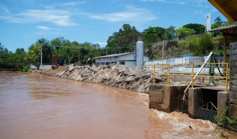 Rio Una em Taubaté