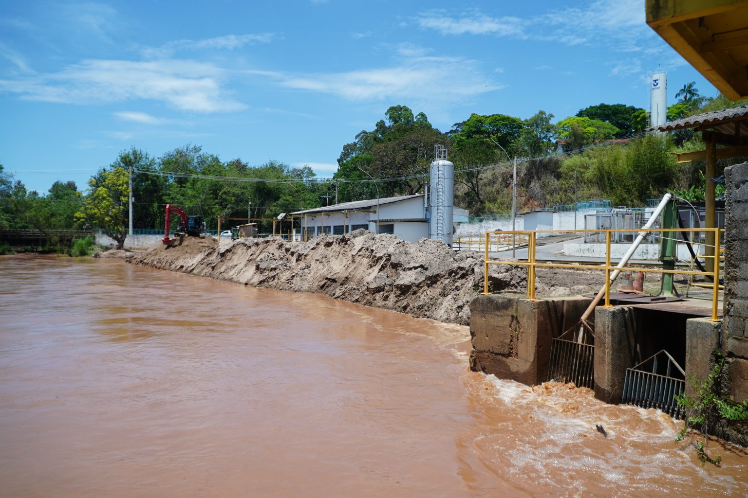 Rio Una em Taubaté