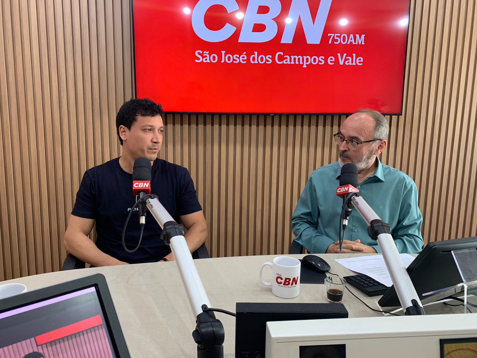 CEO da Construtora Patriani, Bruno Patriani, em entrevista ao Jornal CBN Vale 1ª Edição desta terça-feira (8)