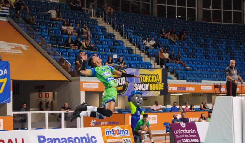 Duelo entre Vôlei São José e Santo André pelo Campeonato Paulista 2024