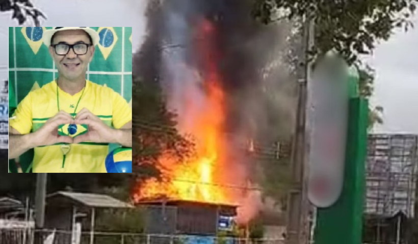 VÍDEO: Casa de homem-bomba em Santa Catarina é incendiada