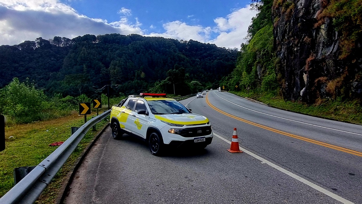 Rodovia Oswaldo Cruz terá interdições temporárias em Ubatuba para serviços de sinalização