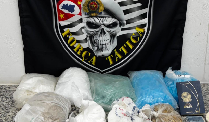 Homem e mulher são presos com K2 e cocaína pela Força Tática de Caraguatatuba