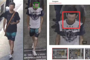 Câmeras do CSI identificam homem suspeito de roubar celulares no centro de São José dos Campos