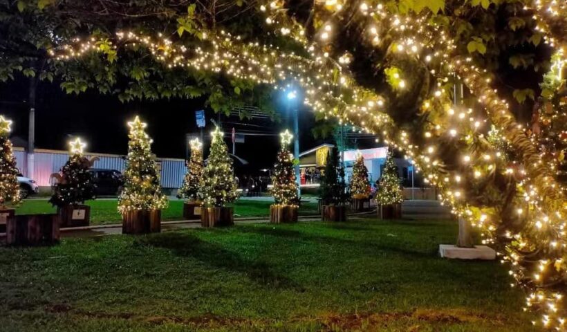 Decoração de Natal em Campos do Jordão