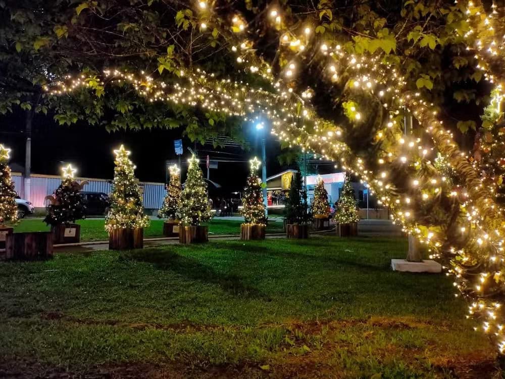 Decoração de Natal em Campos do Jordão