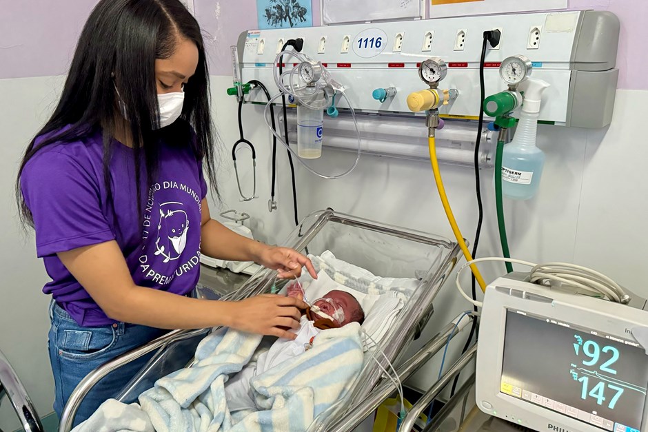 UTI Neonatal do Hospital Municipal de São José dos Campos celebra o dia Mundial da Prematuridade, comemorado em 17 de novembro - Foto: Divulgação
