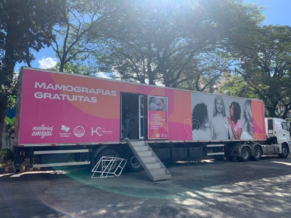 Unidade móvel da ONG Américas Amigas estará em Guaratinguetá e São Sebastião nos próximos dias