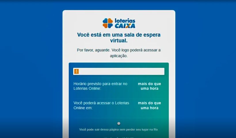 Mega da Virada: Loterias Caixa tem fila de espera para apostas