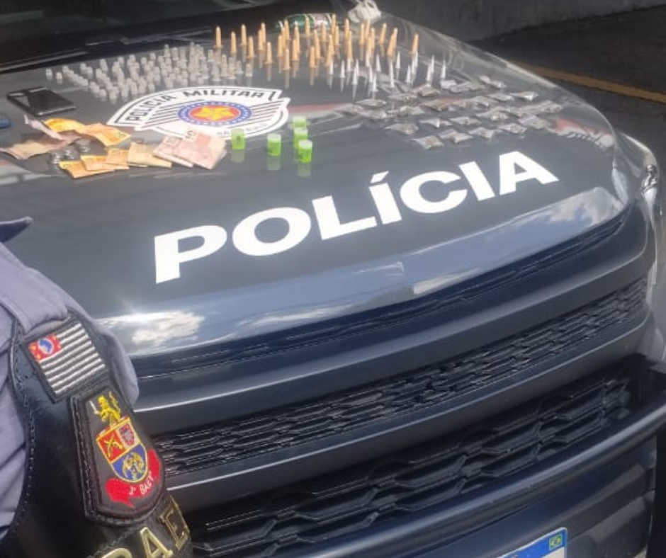BAEP prende dois homens por tráfico de drogas em São José dos Campos
