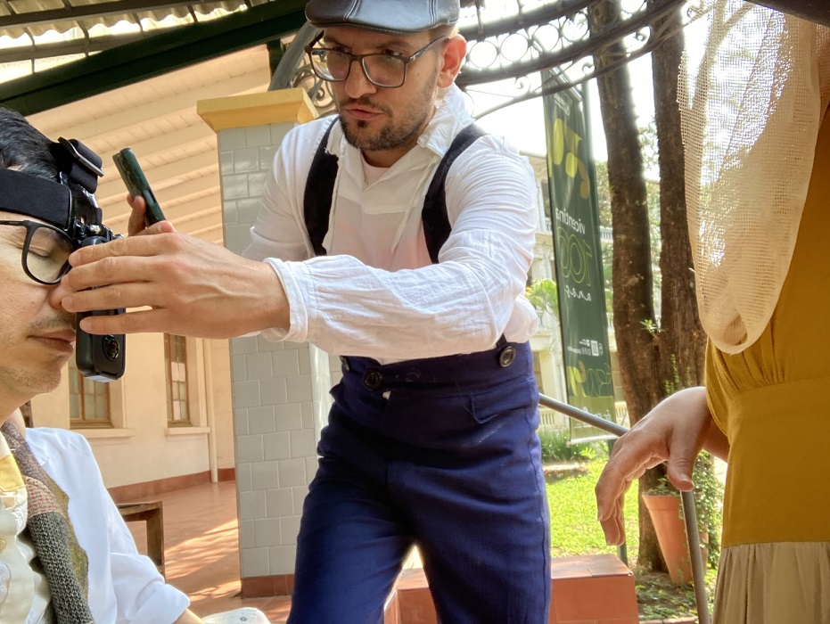 Grupo Teatro do Imprevisto abre programação de férias do Parque Vicentina Aranha
