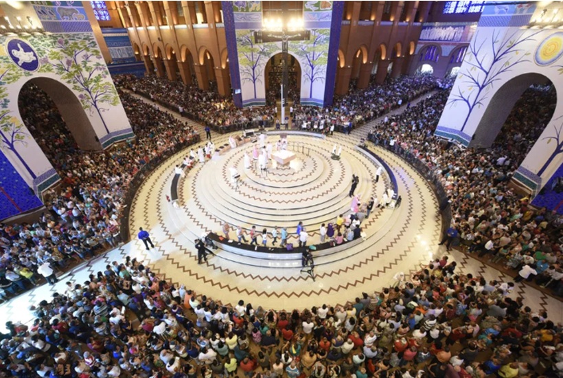 Basílica de Aparecida bate recorde de visitas com 9 milhões em 2024