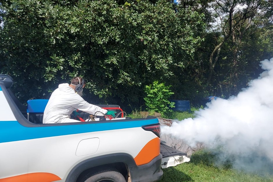 Serviço do fumacê em São José dos Campos será intensificado nessa época de chuvas mais intensas