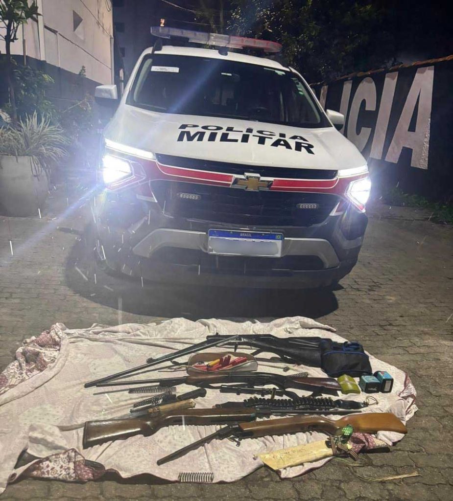 Homem é preso em Ubatuba por porte ilegal de armas em mata