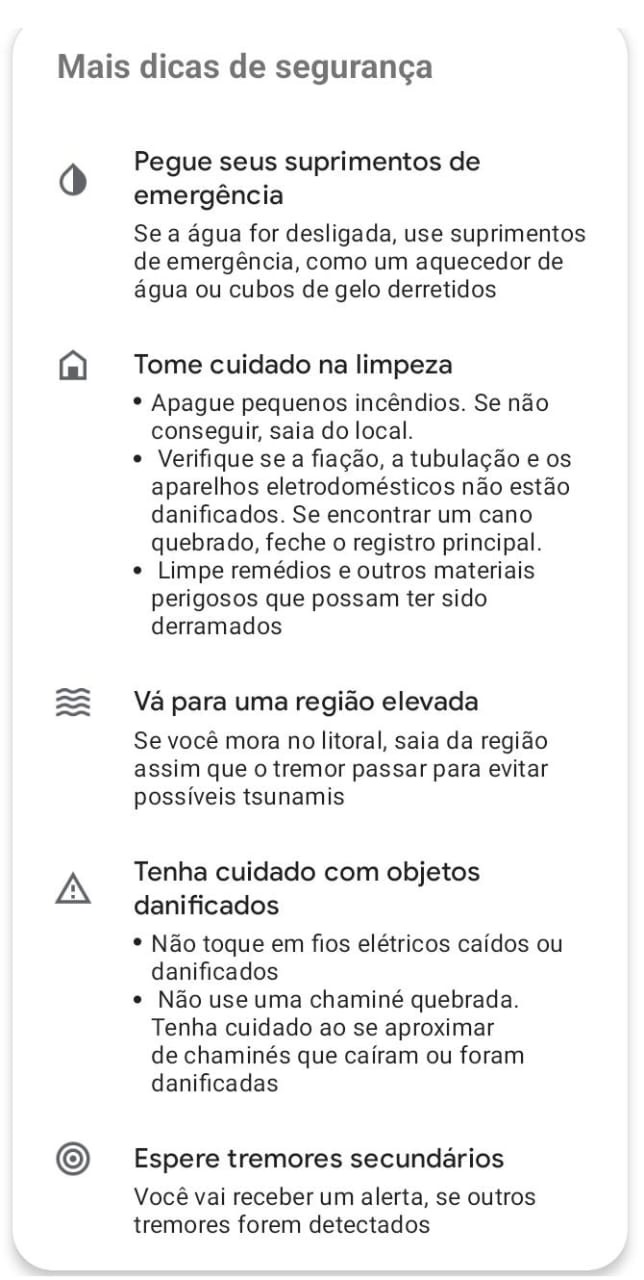 Defesa Civil afirma que não houve nenhum terremoto no estado de São Paulo