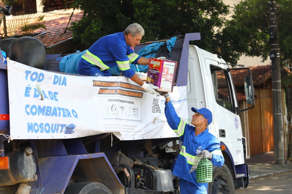 Somente neste ano, a Operação Casa Limpa já recolheu mais de 4 toneladas de objetos pela cidade