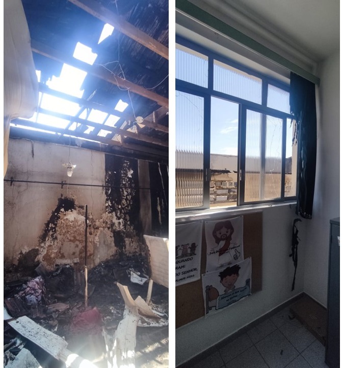 "Meu trabalho de 10 anos foi queimado", diz empresária que teve loja destruída por incêndio em abrigo