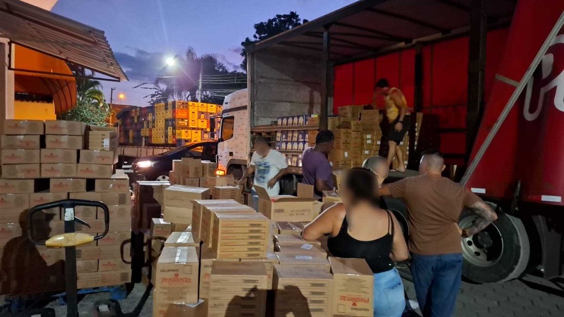 Polícia Civil recupera carga de produtos alimentícios avaliada em mais de R$ 83 mil