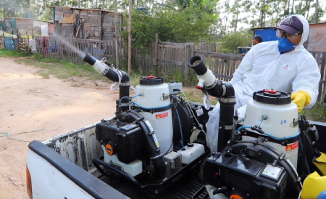 Em emergência contra dengue, Jacareí inicia aplicação do fumacê em bairros da cidade