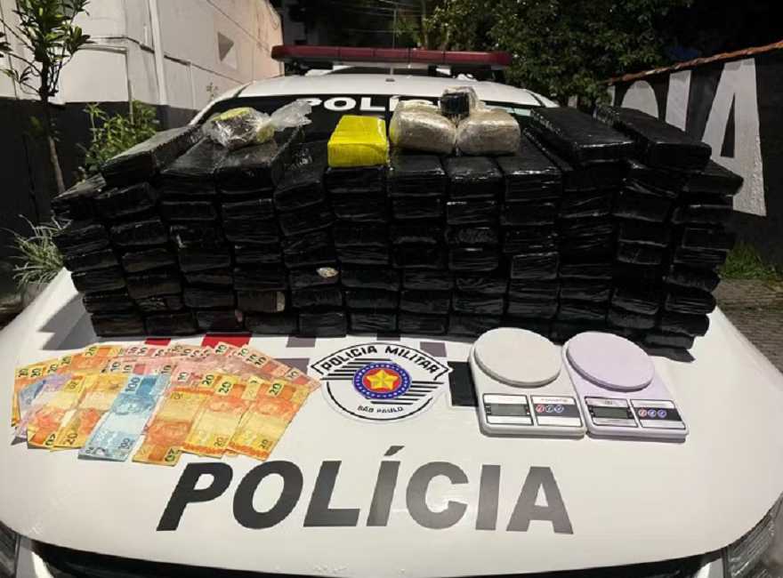Homem é preso com mais de 80 kg de maconha em Ubatuba