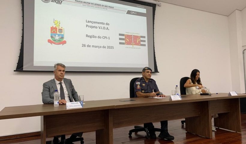 PM lança programa 'VIDA' para integrar segurança e Justiça no Vale do Paraíba