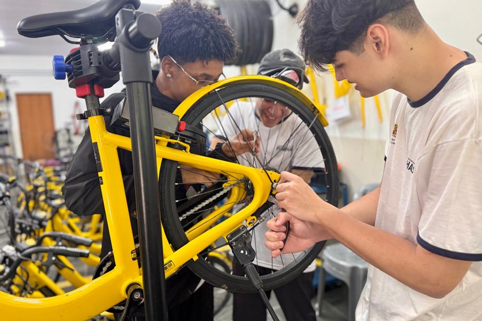Curso Mecânica de Bicicletas no Cephas