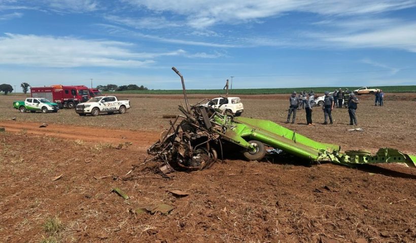 URGENTE: Acidente com avião da Embraer mata piloto em fazenda de SP
