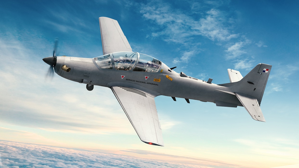 Panamá adquire aeronaves Super Tucano da Embraer para vigilância