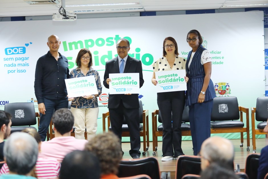 Secretário explica a importância da Campanha Imposto Solidário 2025 de São José dos Campos