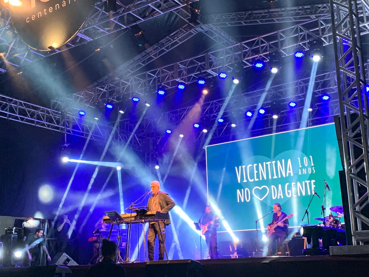 Show de Ivan Lins no Parque Vicentina Aranha