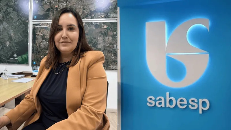 Gabriela Clé, nova gerente regional da Sabesp na RMVale