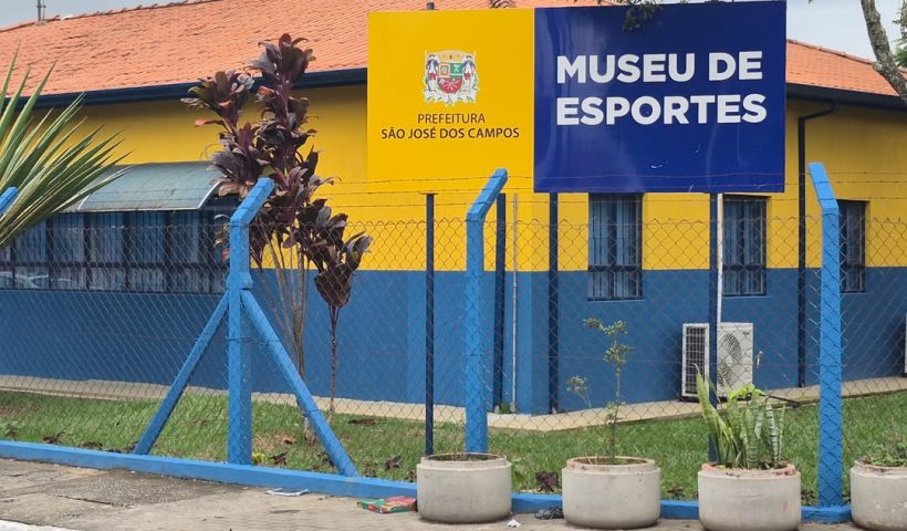 Fachada do novo endereço do Museu de Esportes de São José dos Campos