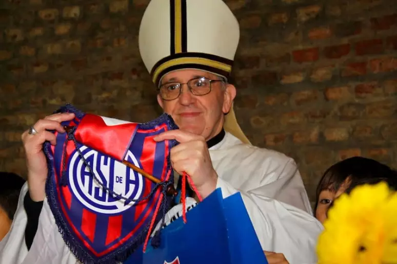 Papa Francisco era torcedor fánatico do San Lorenzo da Argentina