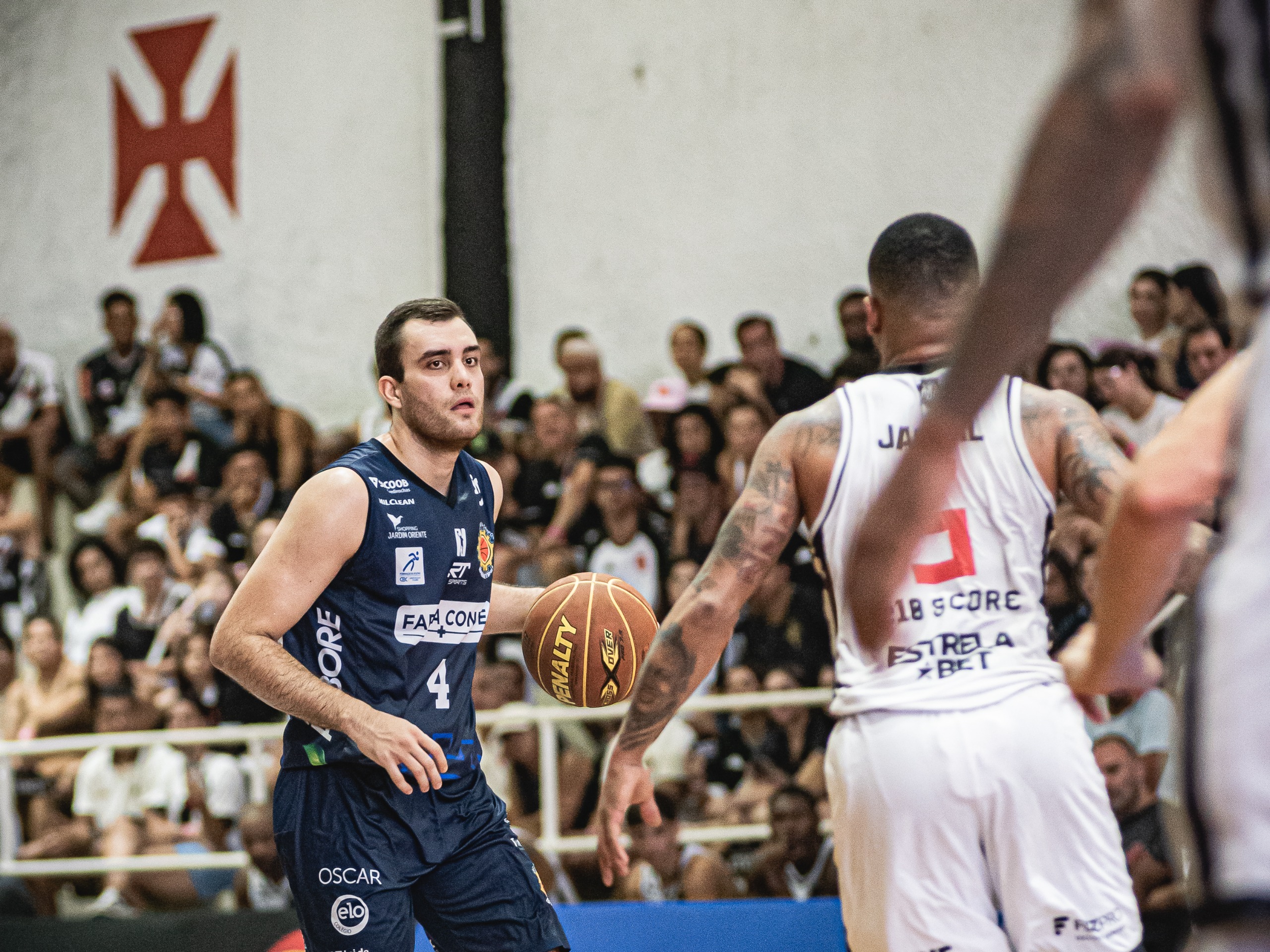 Duelo entre São José Basketball e Vasco da Gama pelo returno do NBB 24-25