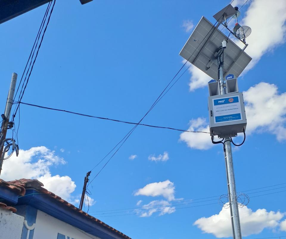 São Luiz do Paraitinga inaugura primeira sirene contra inundações do estado de São Paulo