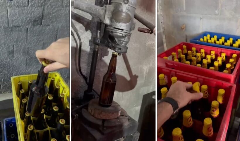Polícia descobre fábrica que falsificava cerveja no Vale