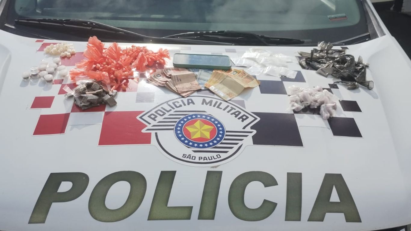 Homem é preso por tráfico de drogas em Guaratinguetá