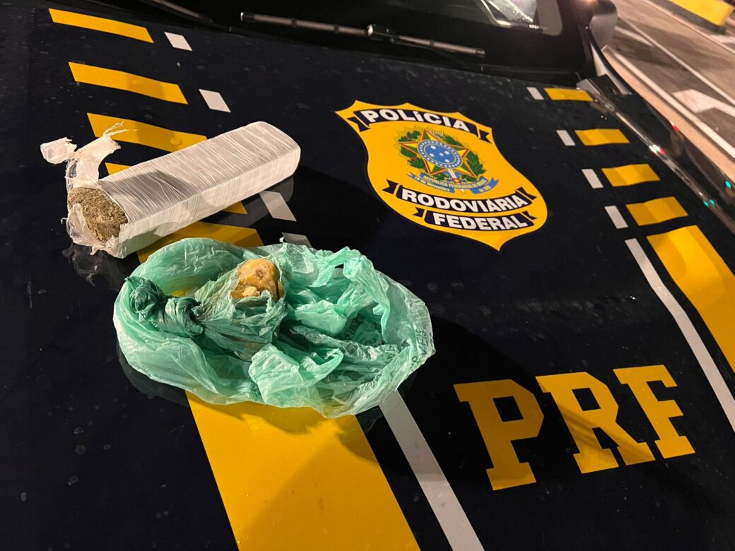 PRF prende dupla com drogas na Via Dutra em Jacareí; destino seria Taubaté