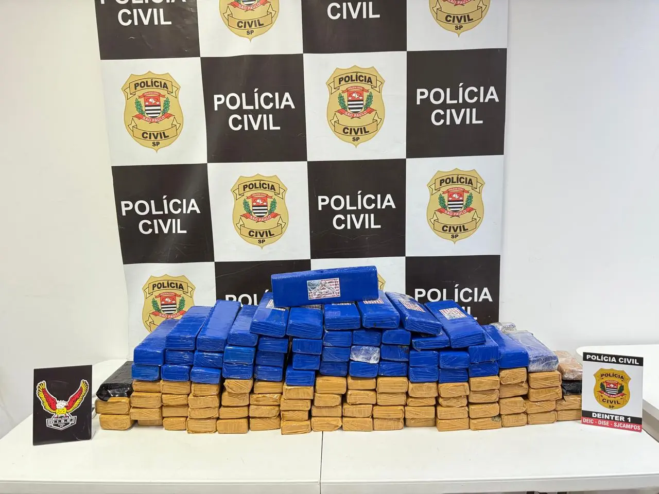 90 kg de drogas apreendidos na zona norte de São José dos Campos