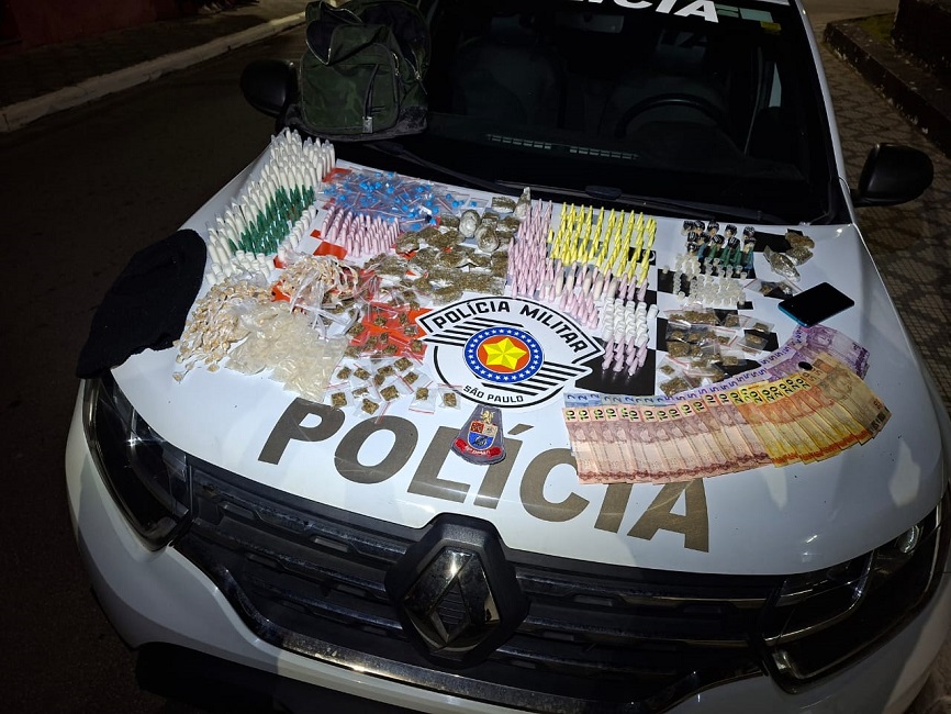 Homem é preso em área de mata usada como ponto de tráfico em Caçapava