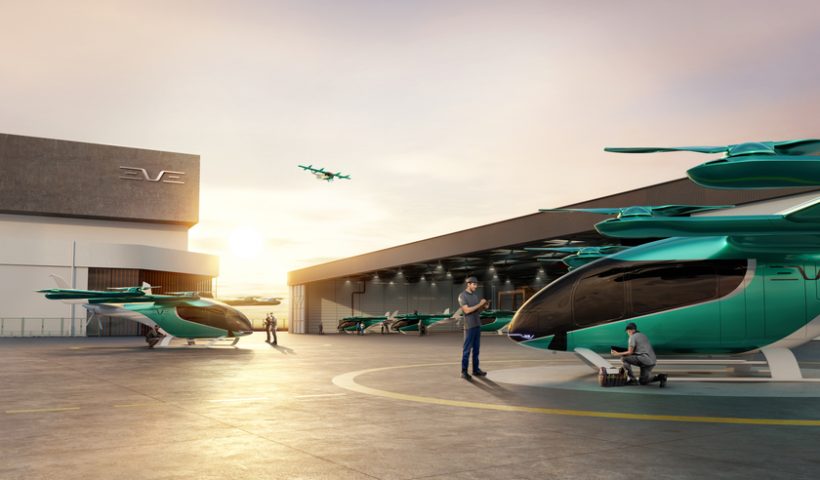 CARRO VOADOR: Eve recebe apoio de R$ 90 mi para mobilidade aérea