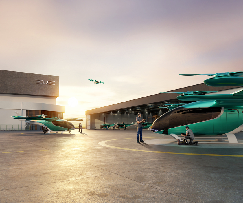 CARRO VOADOR: Eve recebe apoio de R$ 90 mi para mobilidade aérea